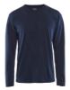 Afbeeldingen van BLÅKLÄDER T-shirt vlamvertragend met lange mouwen 3483 marineblauw 2XL