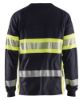 Afbeeldingen van BLÅKLÄDER T-shirt vlamvertragend met lange mouwen 3484 marineblauw/High Vis geel S