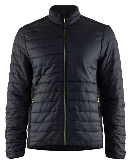 Afbeeldingen van BLÅKLÄDER Vest warm gevoerd 4710 zwart/High Vis geel S
