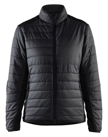 Afbeeldingen van BLÅKLÄDER Vest warm gevoerd dames 4715 zwart/donker marineblauw XS