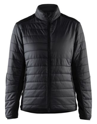 Afbeeldingen van BLÅKLÄDER Vest warm gevoerd dames 4715 zwart/donkergrijs L