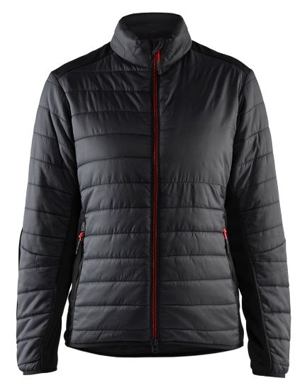 Afbeeldingen van BLÅKLÄDER Vest warm gevoerd dames 4715 zwart/rood S