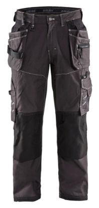 Afbeeldingen van BLÅKLÄDER Werkbroek CORDURA NYCO X1900 1961 donkergrijs/zwart C146