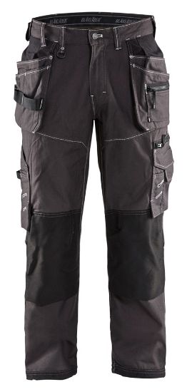 Afbeeldingen van BLÅKLÄDER Werkbroek CORDURA NYCO X1900 1961 donkergrijs/zwart C50