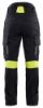 Afbeeldingen van BLÅKLÄDER Werkbroek Multinorm dames Inherent 7107 zwart/High Vis geel D25