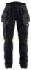 Afbeeldingen van BLÅKLÄDER Werkbroek Multinorm dames Inherent 7108 zwart/High Vis geel C34