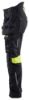 Afbeeldingen van BLÅKLÄDER Werkbroek Multinorm dames Inherent 7108 zwart/High Vis geel C34