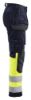 Afbeeldingen van BLÅKLÄDER Werkbroek Multinorm dames Inherent met stretch 7185 marineblauw/High Vis geel D25