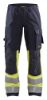 Afbeeldingen van BLÅKLÄDER Werkbroek Multinorm dames Inherent met stretch 7187 marineblauw/High Vis geel D22