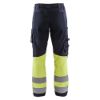 Afbeeldingen van BLÅKLÄDER Werkbroek Multinorm dames Inherent met stretch 7187 marineblauw/High Vis geel D22