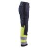Afbeeldingen van BLÅKLÄDER Werkbroek Multinorm dames Inherent met stretch 7187 marineblauw/High Vis geel D22