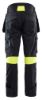 Afbeeldingen van BLÅKLÄDER Werkbroek Multinorm Inherent 1418 zwart/High Vis geel C64