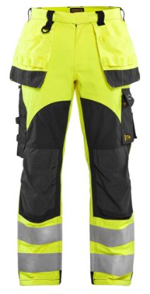 Afbeeldingen van BLÅKLÄDER Werkbroek Multinorm Inherent 1589 High Vis geel/marineblauw C146
