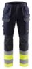 Afbeeldingen van BLÅKLÄDER Werkbroek Multinorm Inherent met stretch 1487 marineblauw/High Vis geel C48