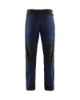 Afbeeldingen van BLÅKLÄDER Werkbroek service met stretch 1456 donker marineblauw/zwart C50