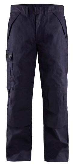 Afbeeldingen van BLÅKLÄDER Werkbroek vlamvertragend 1724 marineblauw C64