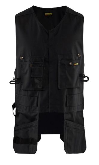 Afbeeldingen van BLÅKLÄDER Werkvest 3105 zwart 2XL