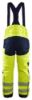 Afbeeldingen van BLÅKLÄDER Winter bretelbroek Multinorm 1817 High Vis geel/marineblauw 2XL