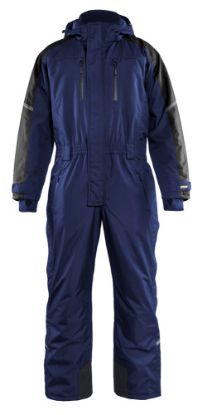 Afbeeldingen van BLÅKLÄDER Winteroverall 6785 marineblauw/zwart D112