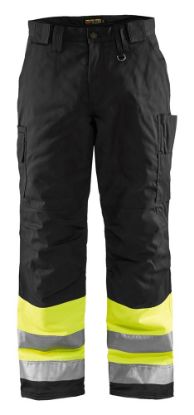 Afbeeldingen van BLÅKLÄDER Winterwerkbroek 1862 High Vis geel/zwart D92