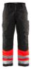 Afbeeldingen van BLÅKLÄDER Winterwerkbroek 1862 High Vis rood/zwart D128