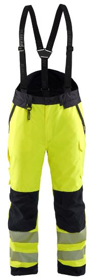 Afbeeldingen van BLÅKLÄDER Winterwerkbroek 1875 High Vis geel/zwart 3XLS
