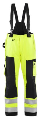 Afbeeldingen van BLÅKLÄDER Winterwerkbroek Multinorm 1868 High Vis geel/marineblauw D104