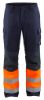 Afbeeldingen van BLÅKLÄDER Winterwerkbroek Multinorm Inherent 1869 marineblauw/High Vis oranje D116