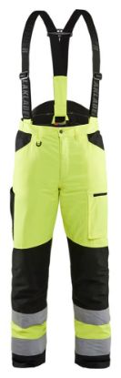 Afbeeldingen van BLÅKLÄDER Zaagbroek 1920 High Vis geel/zwart C50