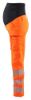 Afbeeldingen van BLÅKLÄDER Zwangerschapsbroek met 4-weg stretch 7100 High Vis oranje/zwart XL