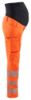 Afbeeldingen van BLÅKLÄDER Zwangerschapsbroek met 4-weg stretch 7100 High Vis oranje/zwart XL