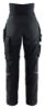 Afbeeldingen van BLÅKLÄDER Zwangerschapsbroek Zip-Off Ambacht 7103 zwart 2XL