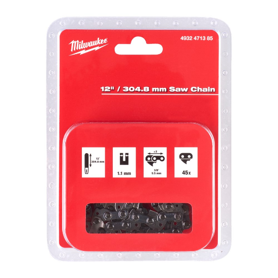 Afbeeldingen van MILWAUKEE Ketting ⅜"X304,8X1,1MM t.b.v. kettingzaag