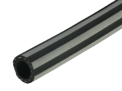 Afbeeldingen van Luchtslang rubber SBR 8X15 zwart-grijs 50M