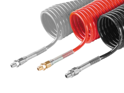Afbeeldingen van Spiraal PA DIN74323 9X12MM AK rood WL5,7