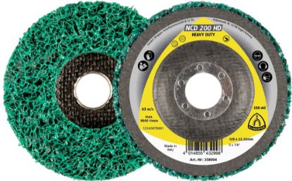 Afbeeldingen van Reinigingschijf NCD200HD aluminiumoxide vlak 115X22,23MM extra grof