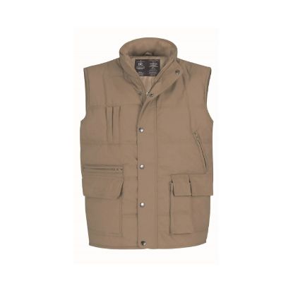 Afbeeldingen van B&C Bodywarmer Explorer 5JU880 beige 2XL