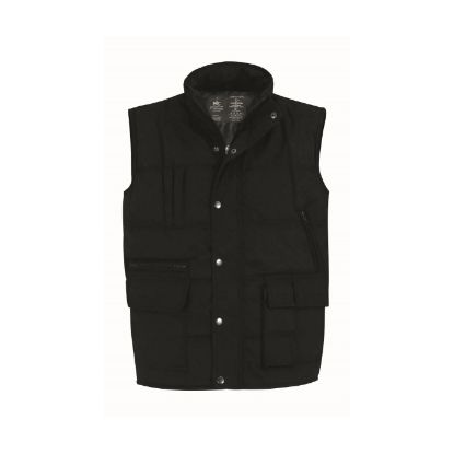 Afbeeldingen van B&C Bodywarmer Explorer 5JU880 zwart XL