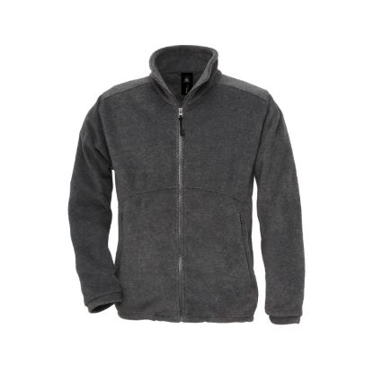 Afbeeldingen van B&C Fleece jas Icewalker+ 5FU703 charcoal S