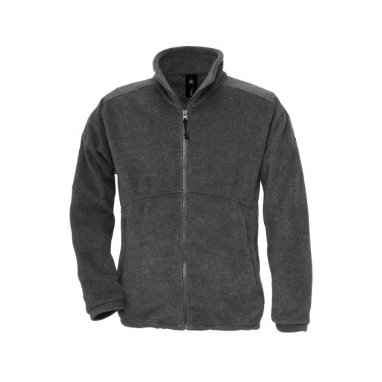Afbeeldingen van B&C Fleece jas Icewalker+ 5FU703 charcoal L