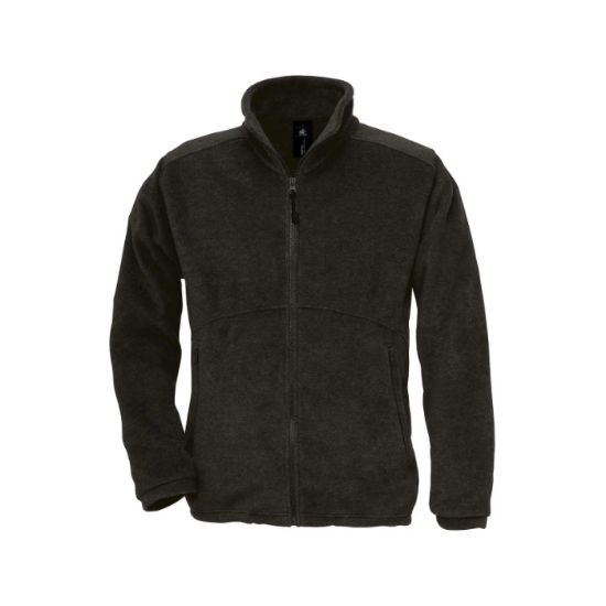 Afbeeldingen van B&C Fleece jas Icewalker+ 5FU703 zwart 3XL
