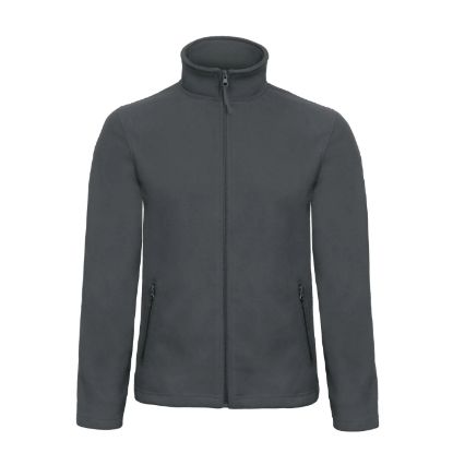 Afbeeldingen van B&C Fleece jas ID.501 5FUI50 donkergrijs 3XL