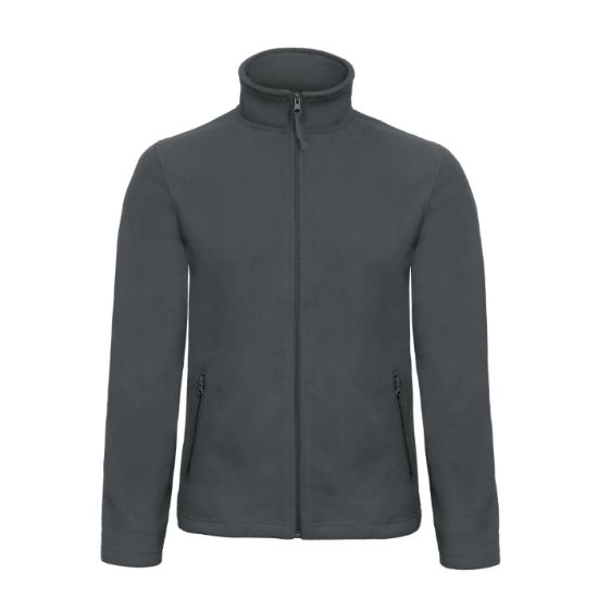 Afbeeldingen van B&C Fleece jas ID.501 5FUI50 donkergrijs S