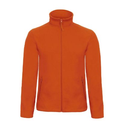 Afbeeldingen van B&C Fleece jas ID.501 5FUI50 pompoen oranje XS