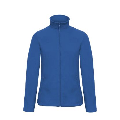 Afbeeldingen van B&C Fleece jas ID.501 dames 5FWI51 royal 3XL