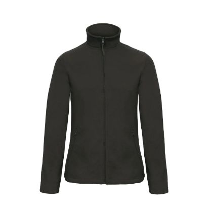 Afbeeldingen van B&C Fleece jas ID.501 dames 5FWI51 zwart 3XL