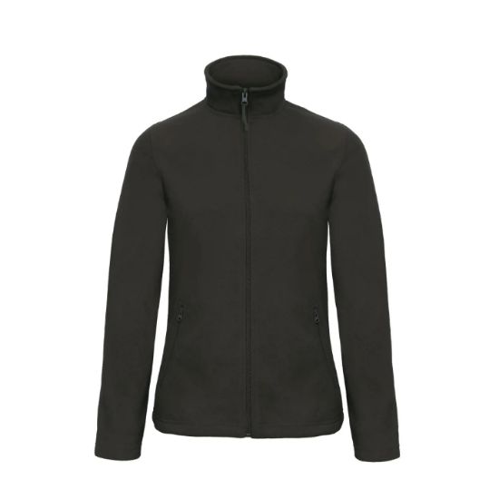 Afbeeldingen van B&C Fleece jas ID.501 dames 5FWI51 zwart 2XL