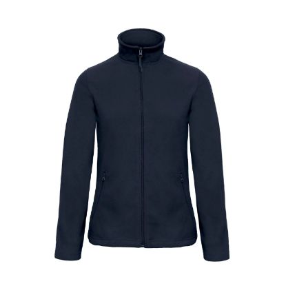 Afbeeldingen van B&C Fleece jas WindProtek 5FU749 navy S