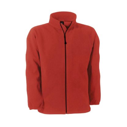 Afbeeldingen van B&C Fleece jas WindProtek 5FU749 rood L