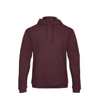 Afbeeldingen van B&C Hoodie 50/50 ID.203 5WUI24 bordeauxrood XS